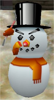 Frosty with a Gun!