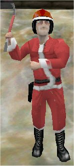 A Santa Barney?